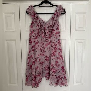 Lauren Conrad Flowy Women’s Floral Dress Size 8 Floral Detail